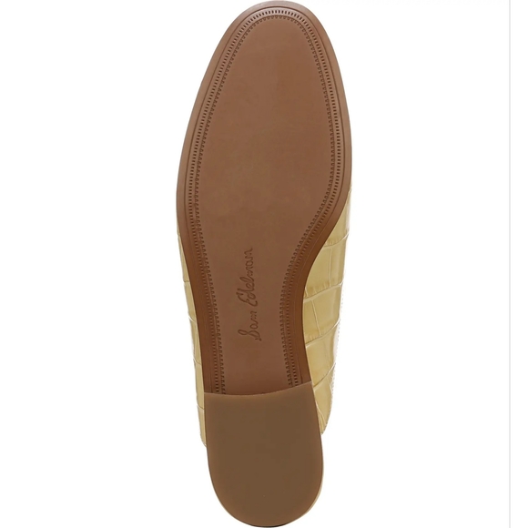 SAM EDELMAN CROC EFFECT HORSEBIT LOAFER/ MULE 8.5 - Picture 5 of 6